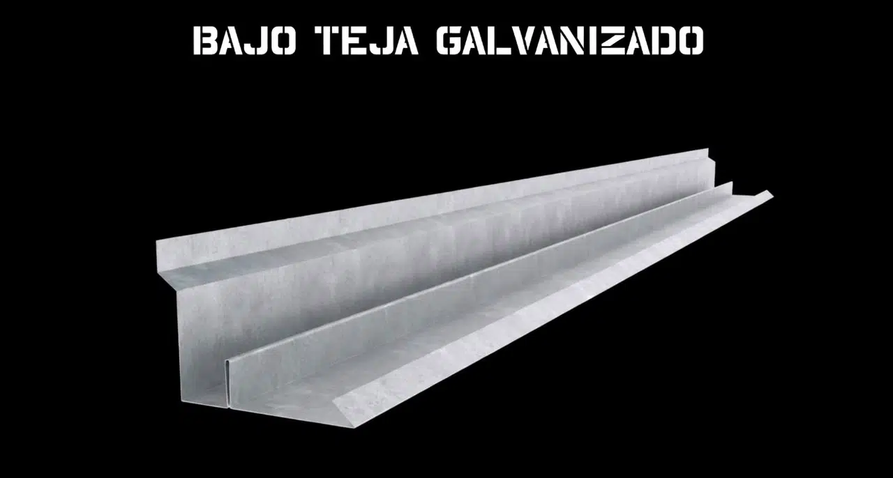Bajo teja galvanizado